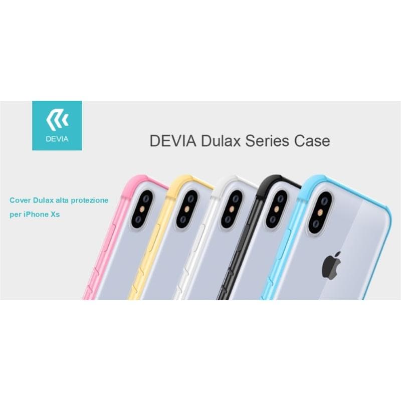 Cover Dulax alta protezione Apple iPhone Xs 5.8 Nera