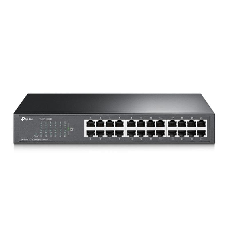 TP-LINK SWITCH 24 10/100 DESKTOP METALLO