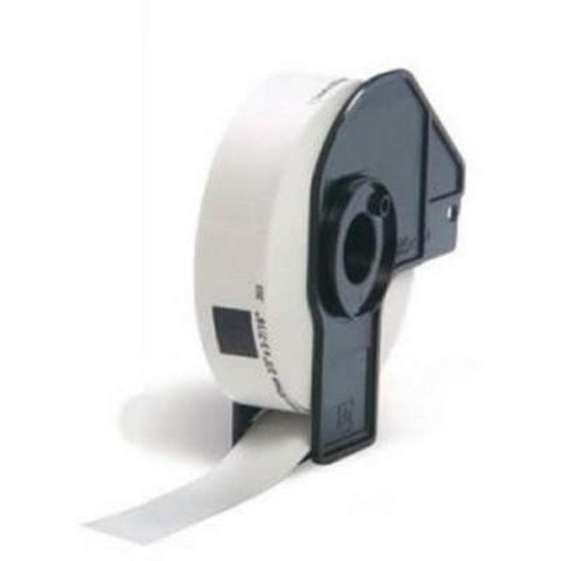 BROTHER ROTOLO da 300 ETICHETTE per ARCHIVIO NERO su BIANCO 17mm x 87mm x COMPATIBILE