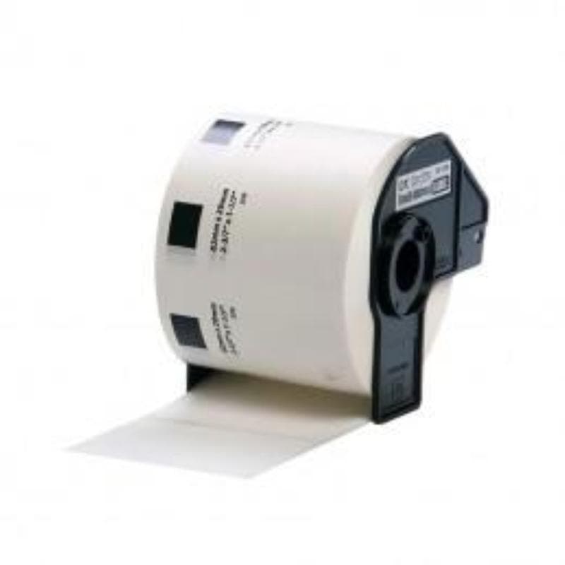 BROTHER ROTOLO da 800 ETICHETTE PICCOLE per INDIRIZZI NERO su BIANCO 62mm x 29mm COMPATIBILE