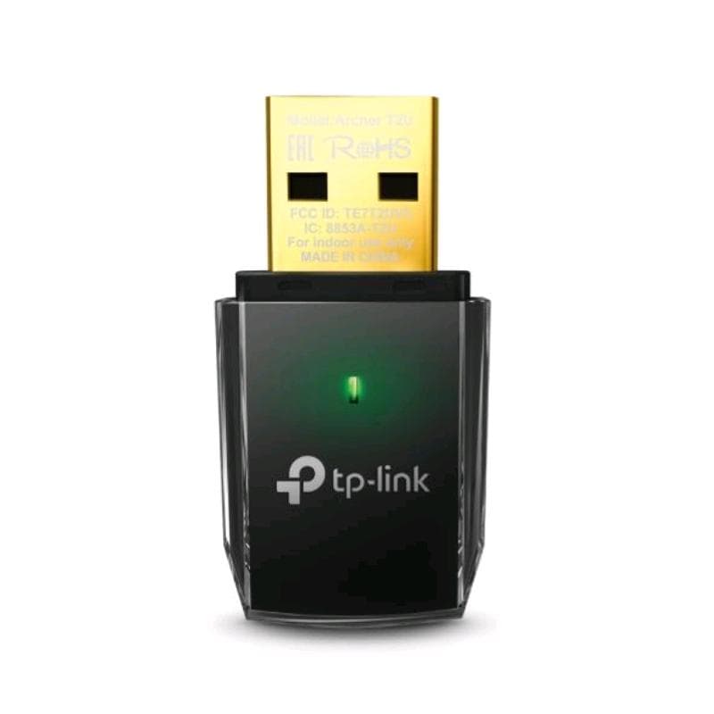 Scheda Wireless USB Dual Band AC600 TP-Link Archer T2U