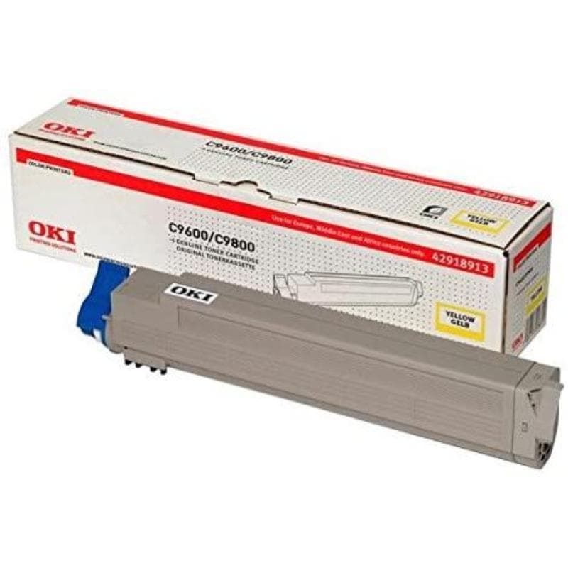 OKI TONER c9600/c9800 GIALLO 15K ORIGINALE