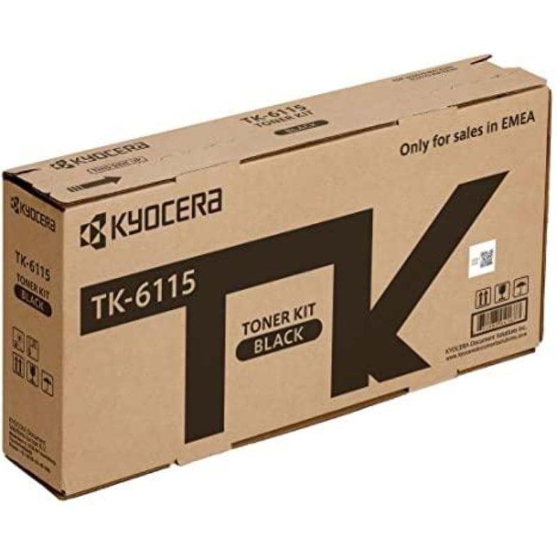 KYOCERA TONER TK-6115 NERO 15K ORIGINALE