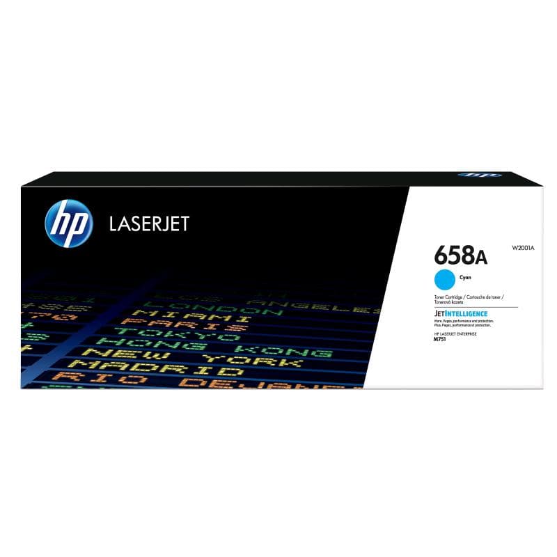 HP TONER 658A CIANO 6K ORIGINALE