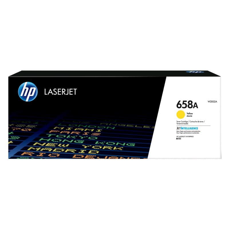 HP TONER 658A GIALLO 6K ORIGINALE