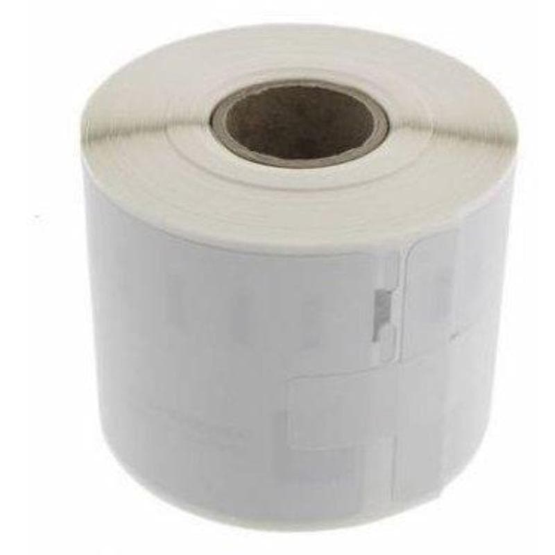 ROTOLO da 220 ETICHETTE ADESIVE BIANCHE COMPATIBILE DYMO 101mm x 54mm (99014)