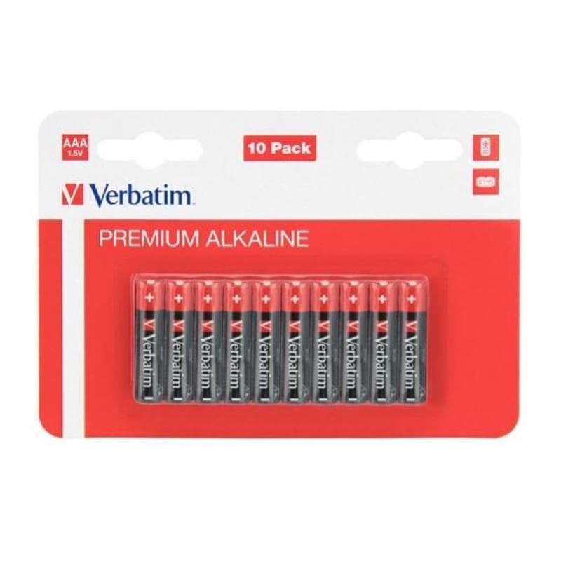 MINISTILO AAA ALCALINA VERBATIM (MN2400 \ LR03 - 10ba) 1.5V BLISTER