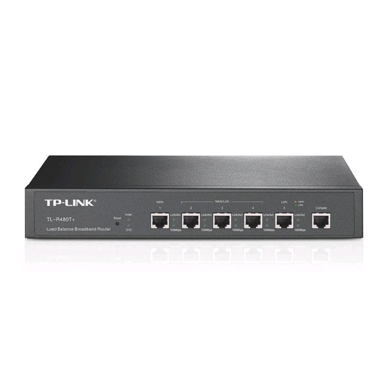 Load balance router fino a 4 WAN TP-Link TL-R480T+