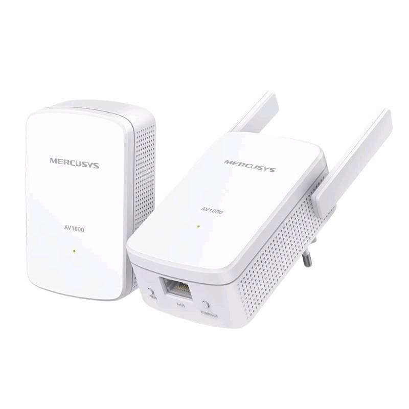 Mercusys Powerline Kit Homeplug AV2 fino a 1000Mbps e Wi-Fi 300Mbps