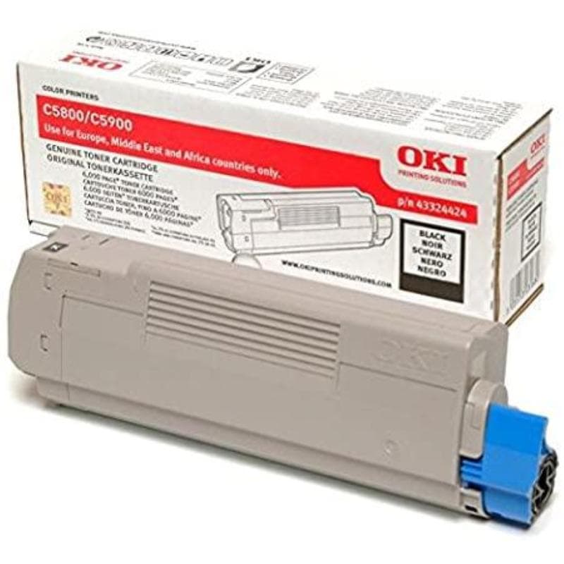 OKI TONER C5800/C5900 NERO 6K ORIGINALE