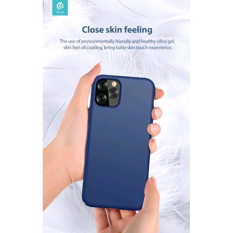 Cover in Silicone e protezione camera Apple IPhone 11 Pro Nera