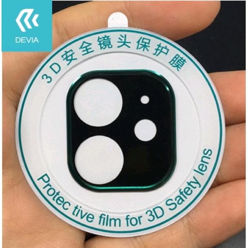 Pellicola protettiva Telecamera posteriore Apple iPhone 11 Pro Nera