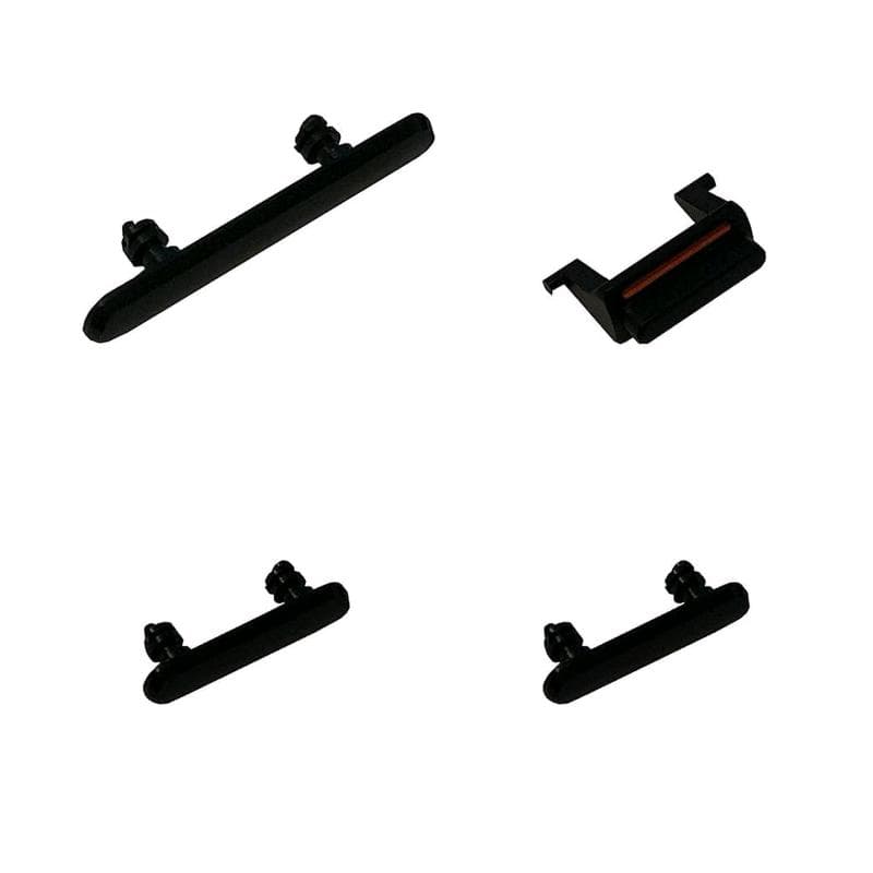 Set Pulsanti Volume+Mute+Power On/Off Apple iPhone XR Neri