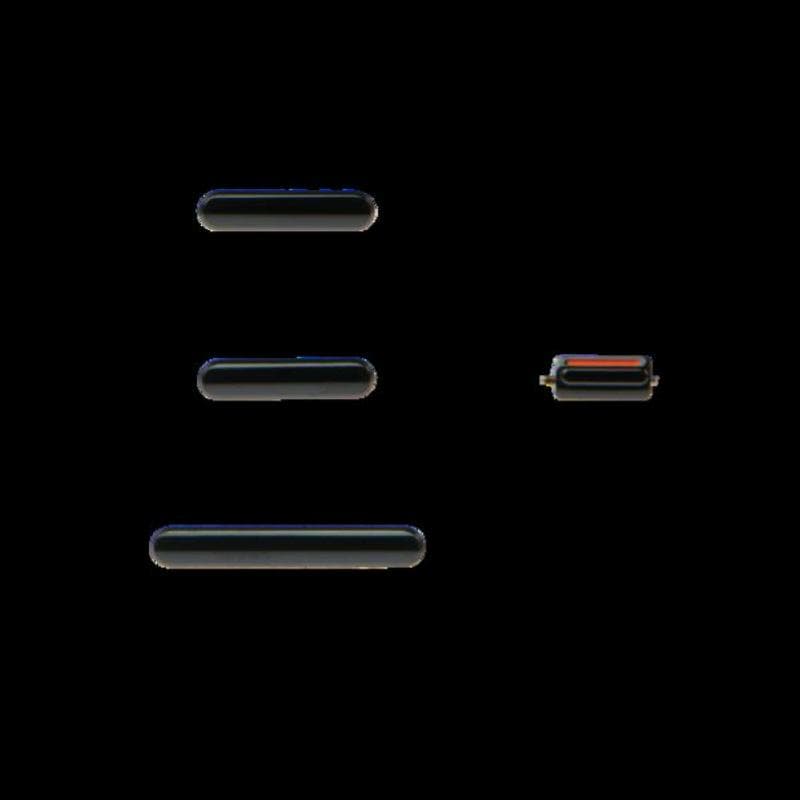 Pulsanti Volume+Mute+Power On/Off Apple iPhone 11 Pro Neri