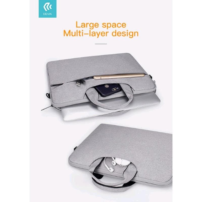 Borsa porta Apple Macbook Pro 16'' 2021 WaterProof colore Grigio