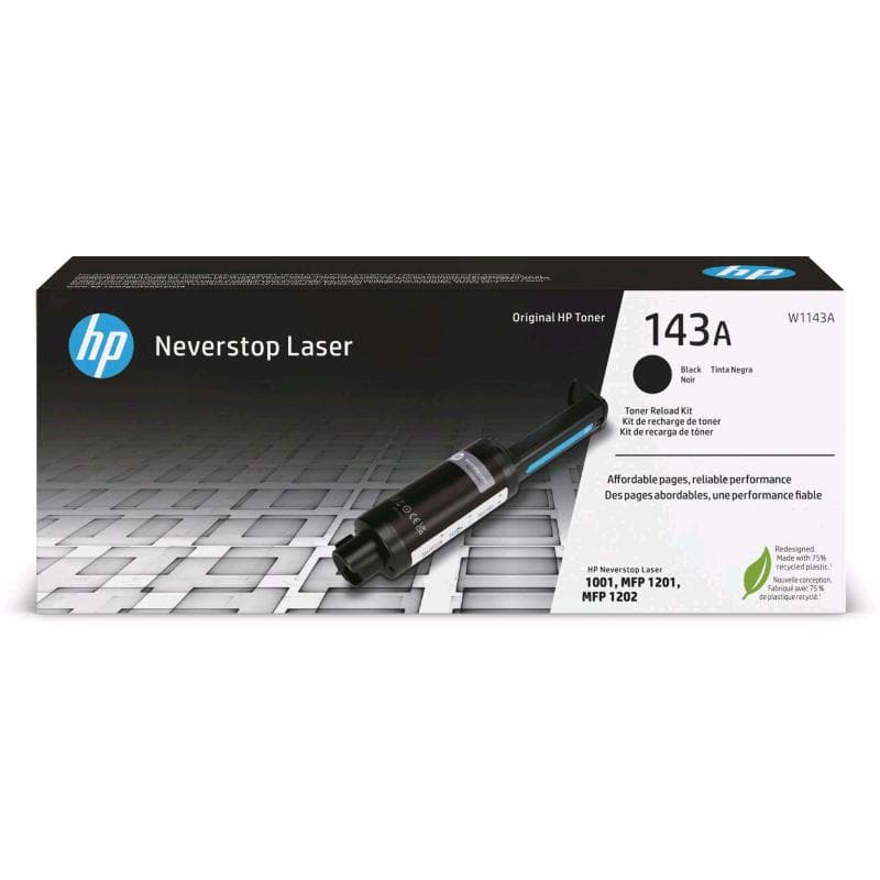 HP TONER 143A NERO 2.5K ORIGINALE