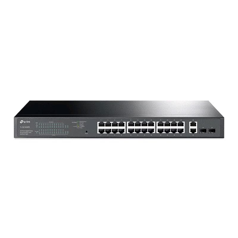 TP-Link Switch 24 Porte Gigabit Easy Smart con 8 porte PoE+