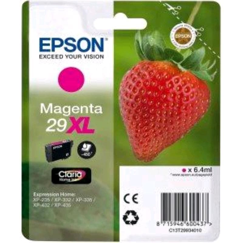 EPSON CARTUCCIA 29XL MAGENTA ORIGINALE - FRAGOLA