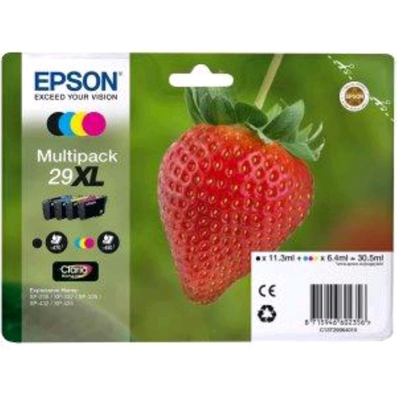 EPSON CARTUCCIA 29XL MULTIPACK ORIGINALE - FRAGOLA