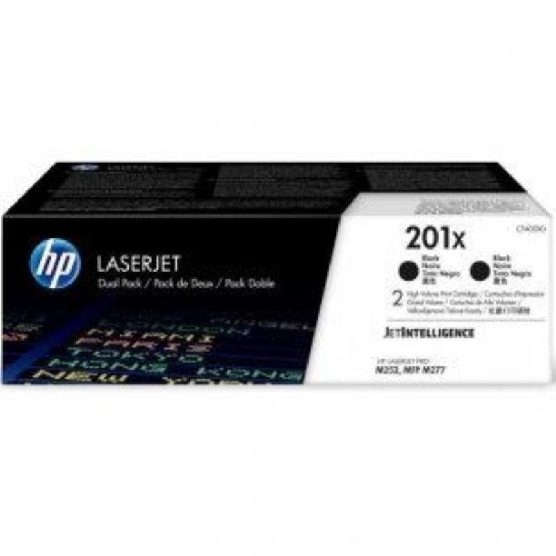HP TONER 201XD NERO 2.8K ORIGINALE Conf.2pz