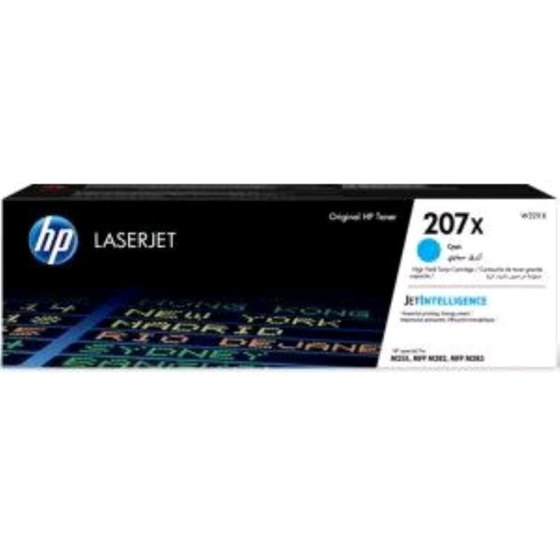 HP TONER 207X CIANO 2.45K ORIGINALE