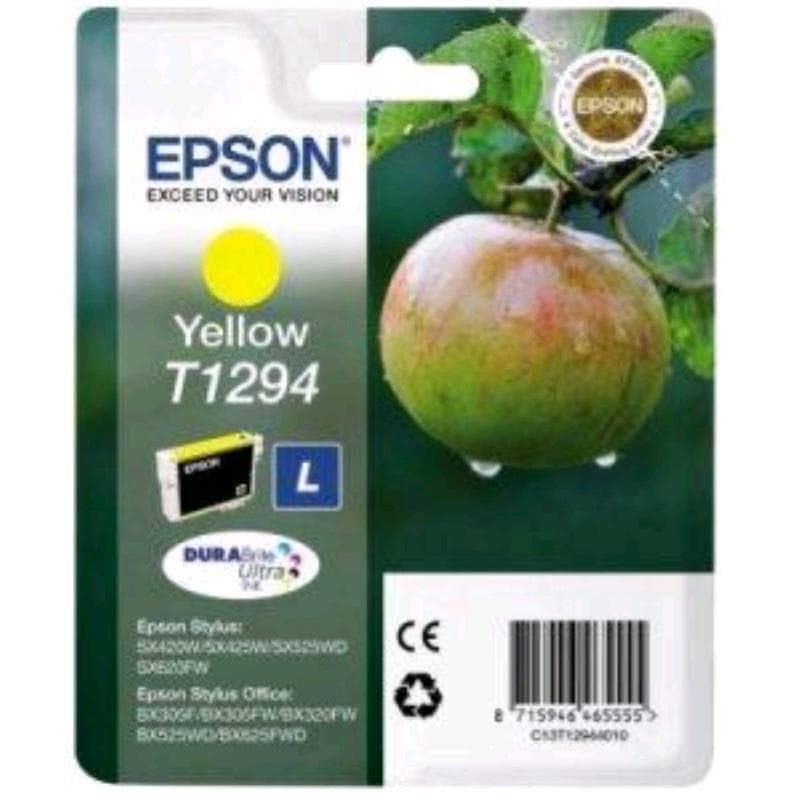 EPSON CARTUCCIA T1294 GIALLO 7ml ORIGINALE - MELA