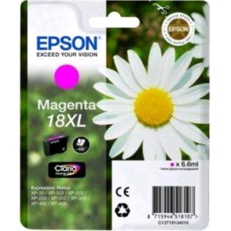 EPSON CARTUCCIA 18XL MAGENTA 6ml ORIGINALE - MARGHERITA