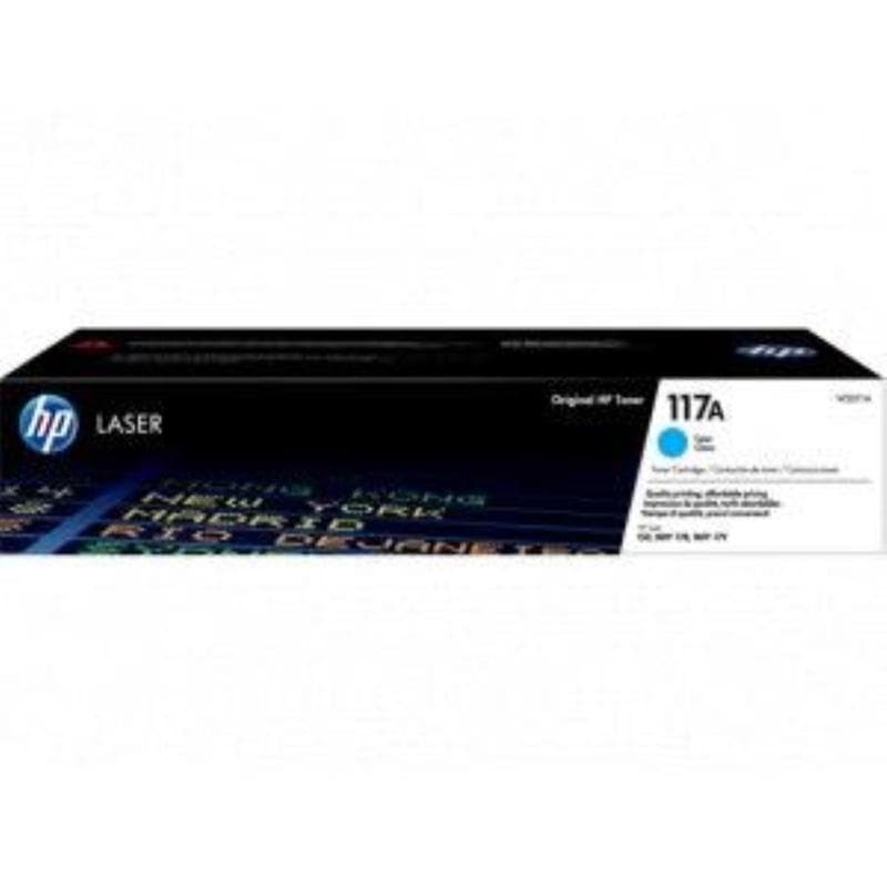 HP TONER 117A CIANO 0.7K ORIGINALE