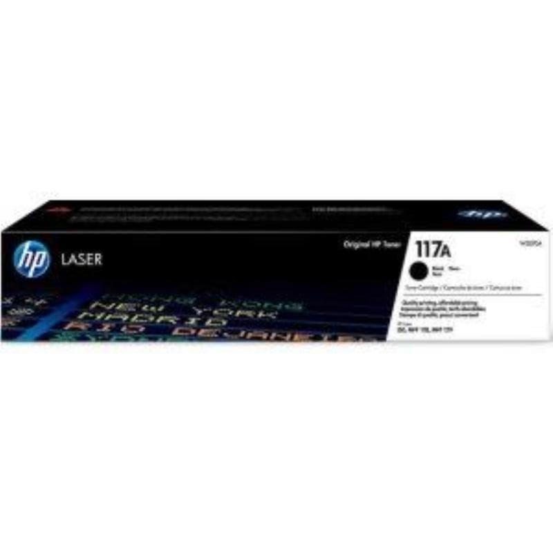 HP TONER 117A NERO 1K ORIGINALE
