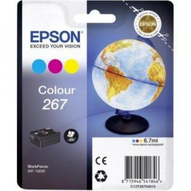 EPSON CARTUCCIA 267 COLORE ORIGINALE - MAPPAMONDO