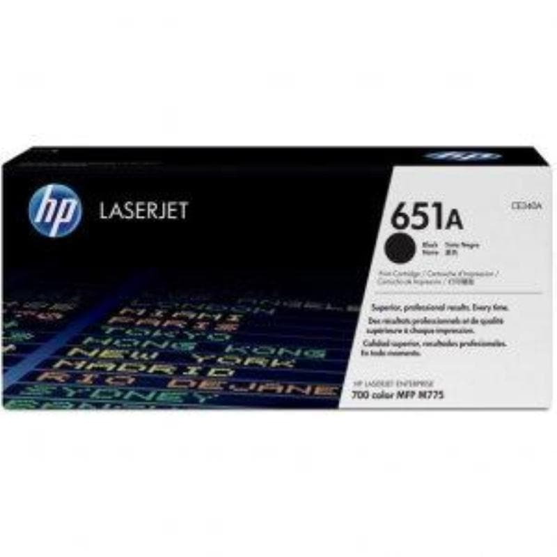 HP TONER 651A NERO 13.5K ORIGINALE