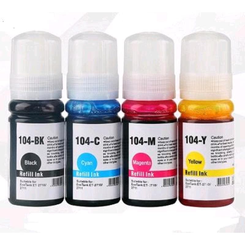 EPSON FLACONE 104 MULTIPACK 65ml COMPATIBILE (4bk+2c+2m+2y)