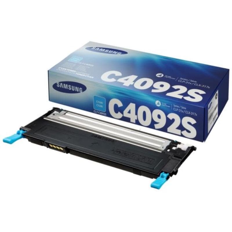 SAMSUNG TONER CLT-C4092S CIANO 1K ORIGINALE - SU005A