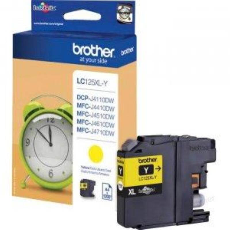 BROTHER CARTUCCIA LC125XLY GIALLO 8ml ORIGINALE