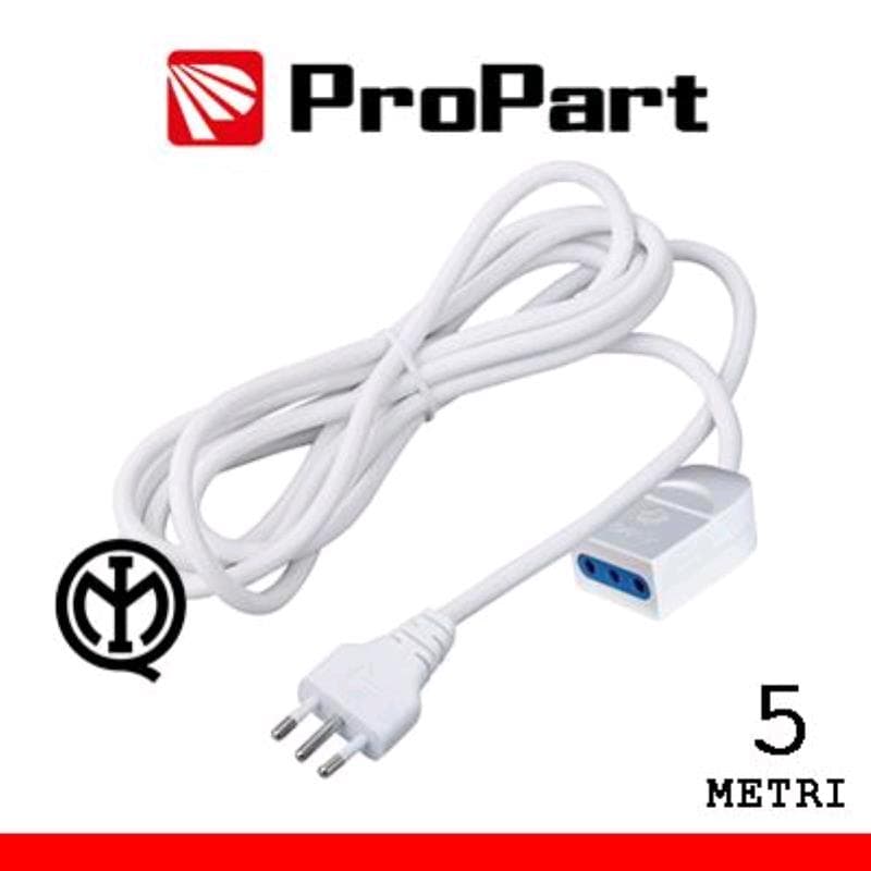 Prolunga lineare 10A 5metri spina10A