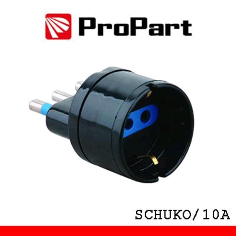 Adattatore schuko spina16A polybag - MINIMO 20pz