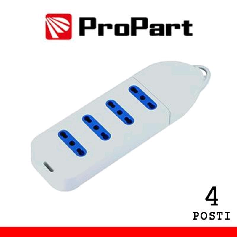 Multipresa 4pos bipasso senza cavo