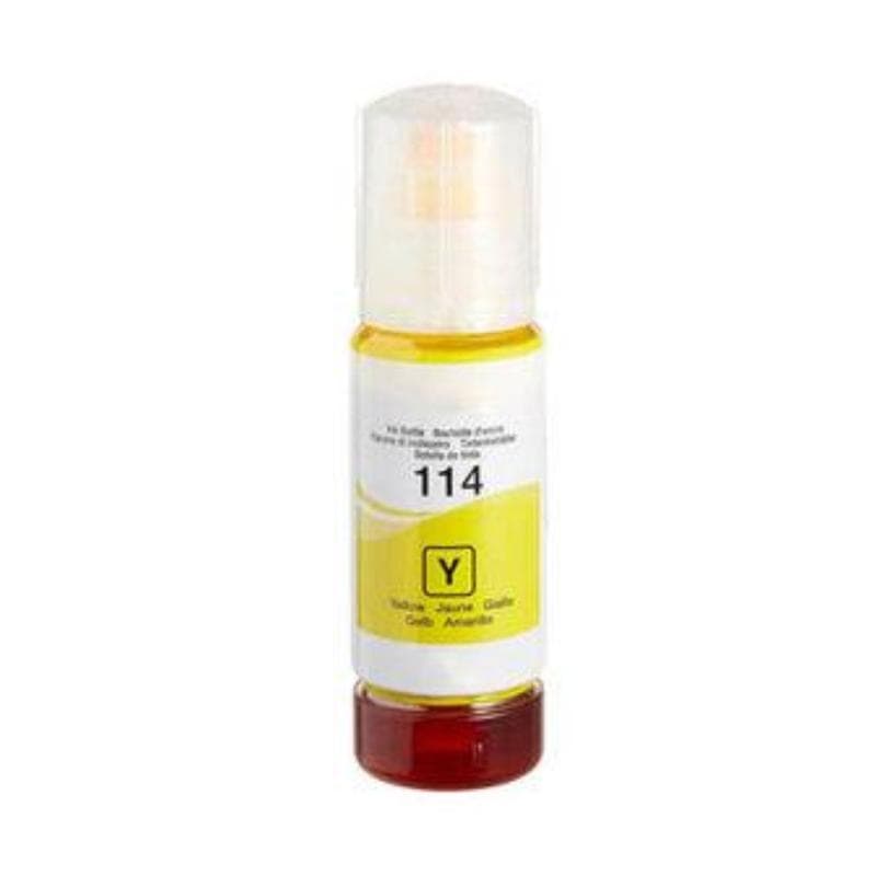 EPSON FLACONE 114 GIALLO 70ML COMPATIBILE