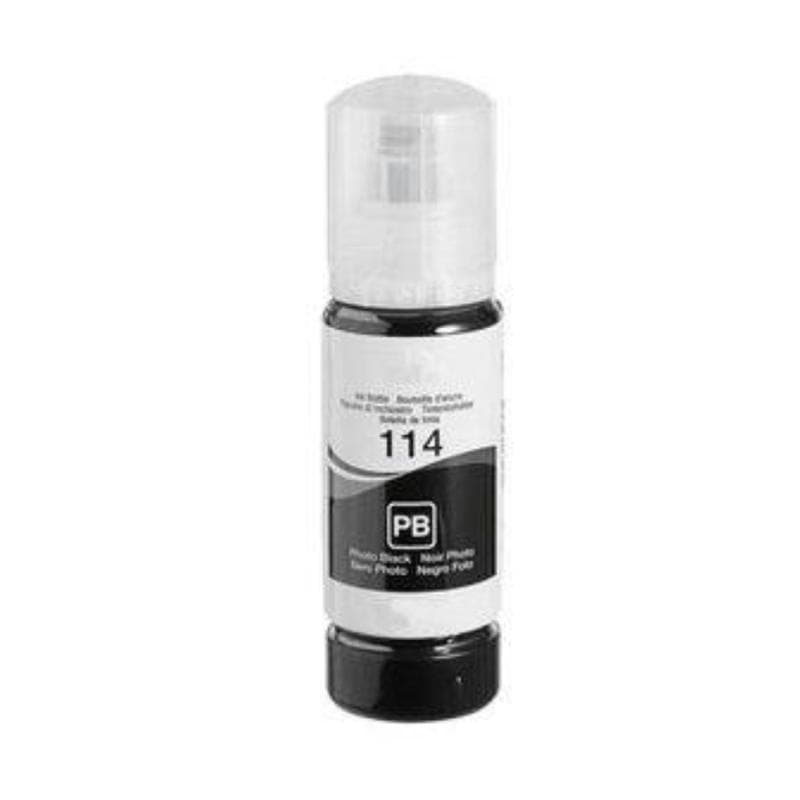 EPSON FLACONE 114 NERO FOTO 70ML COMPATIBILE