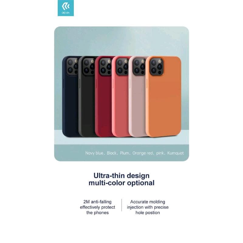 Cover Silicone e interno in spugna Apple IPhone 13 Purple