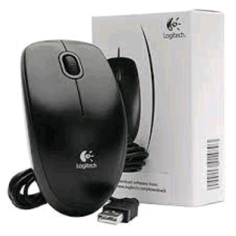 LOGITECH MOUSE B100 WIRED OPTICAL USB