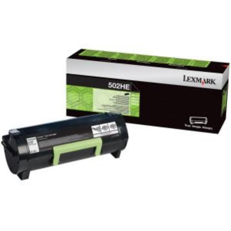 LEXMARK TONER 502HE NERO 5K ORIGINALE CORPORATE