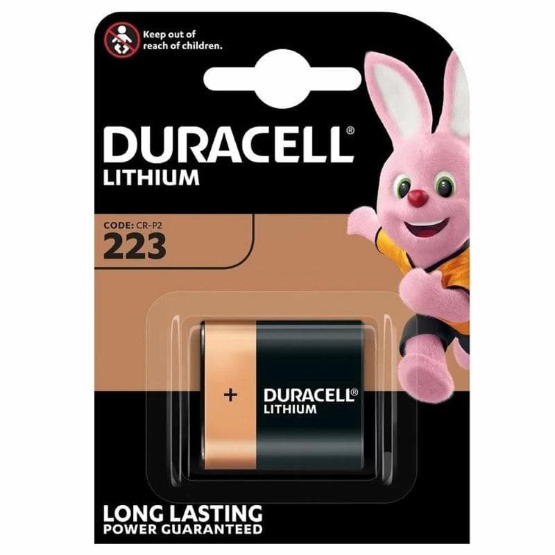 BATTERIA 223 LITIO DURACELL (DL223A / CRP2 - 1ba) 6V