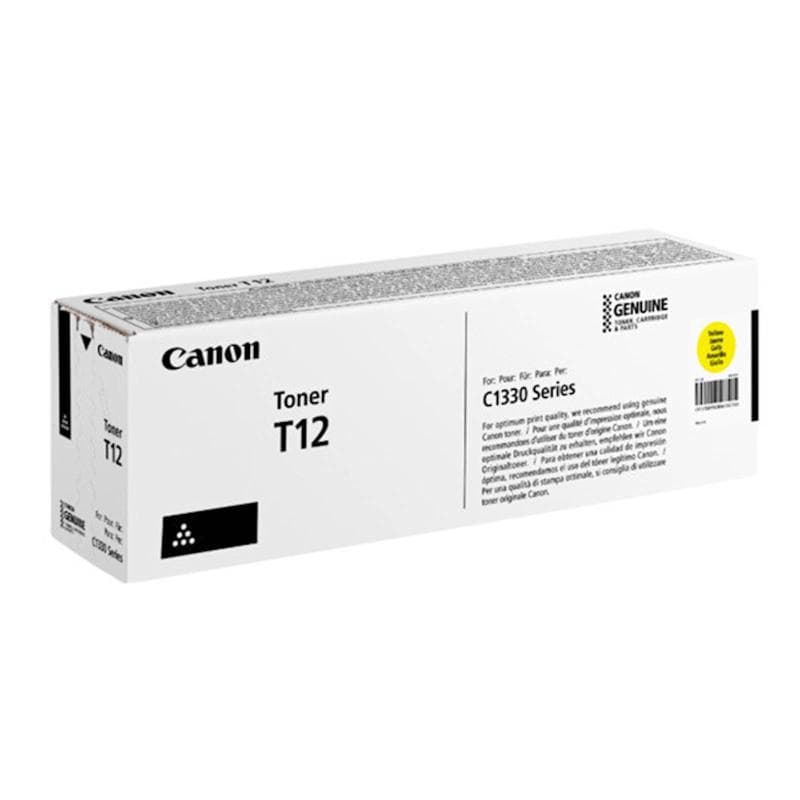 CANON TONER T12 GIALLO 5.3K ORIGINALE