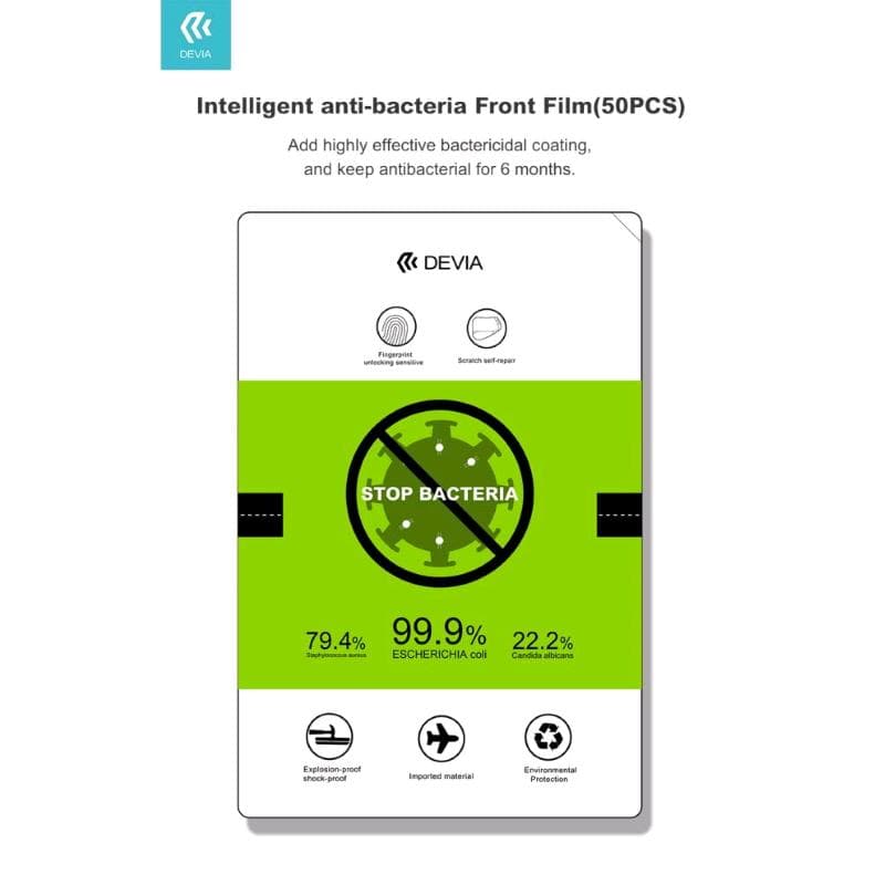 Pellicola Antibatterica Anti Shock e Graffi per plotter - MINIMO 50fg
