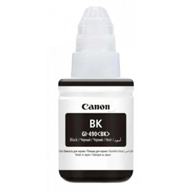 CANON FLACONE GI-490BK NERO 135ml COMPATIBILE