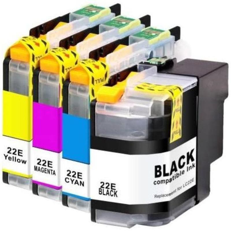 BROTHER CARTUCCIA LC22E MULTIPACK COMPATIBILE (1bk+1c+1m+1y)