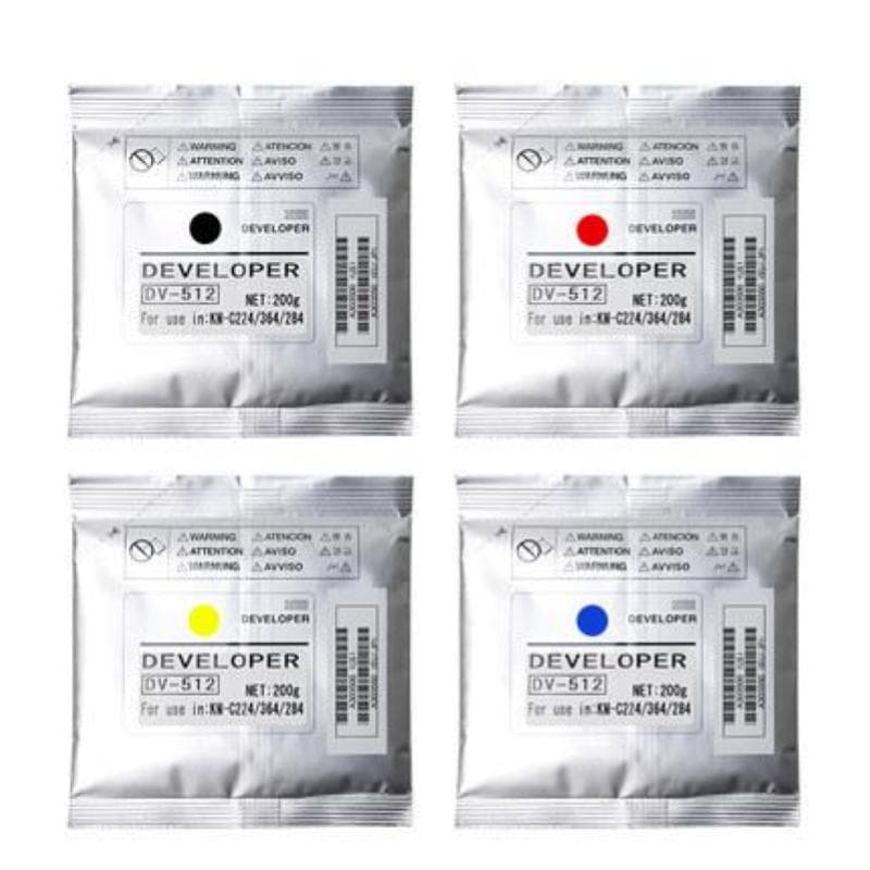 KONICA MINOLTA DEVELOPER DV-512 MULTIPACK COMPATIBILE