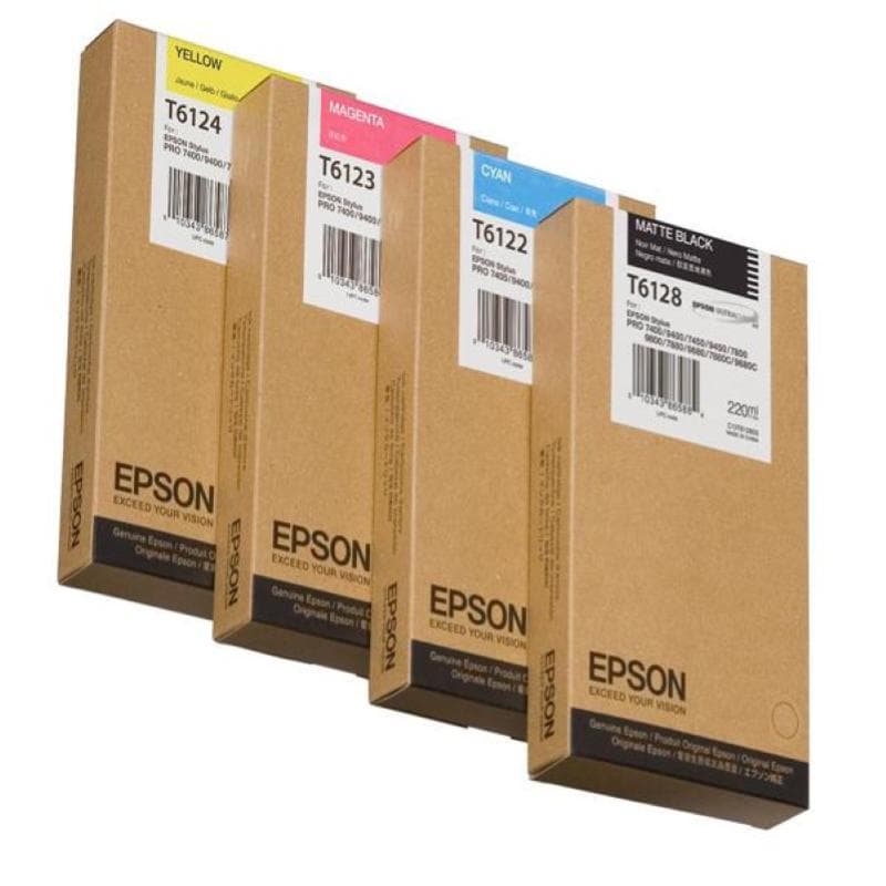 EPSON CARTUCCIA T612 NERO+COLORI COMPATIBILE