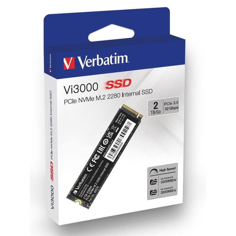 Vi3000 Internal PCIe NVMe M.2 SSD 2TB
